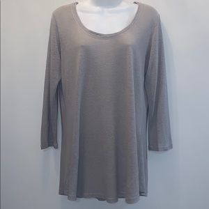 POETRY Scoop Neck Hemp & Organic CottonT-shirt